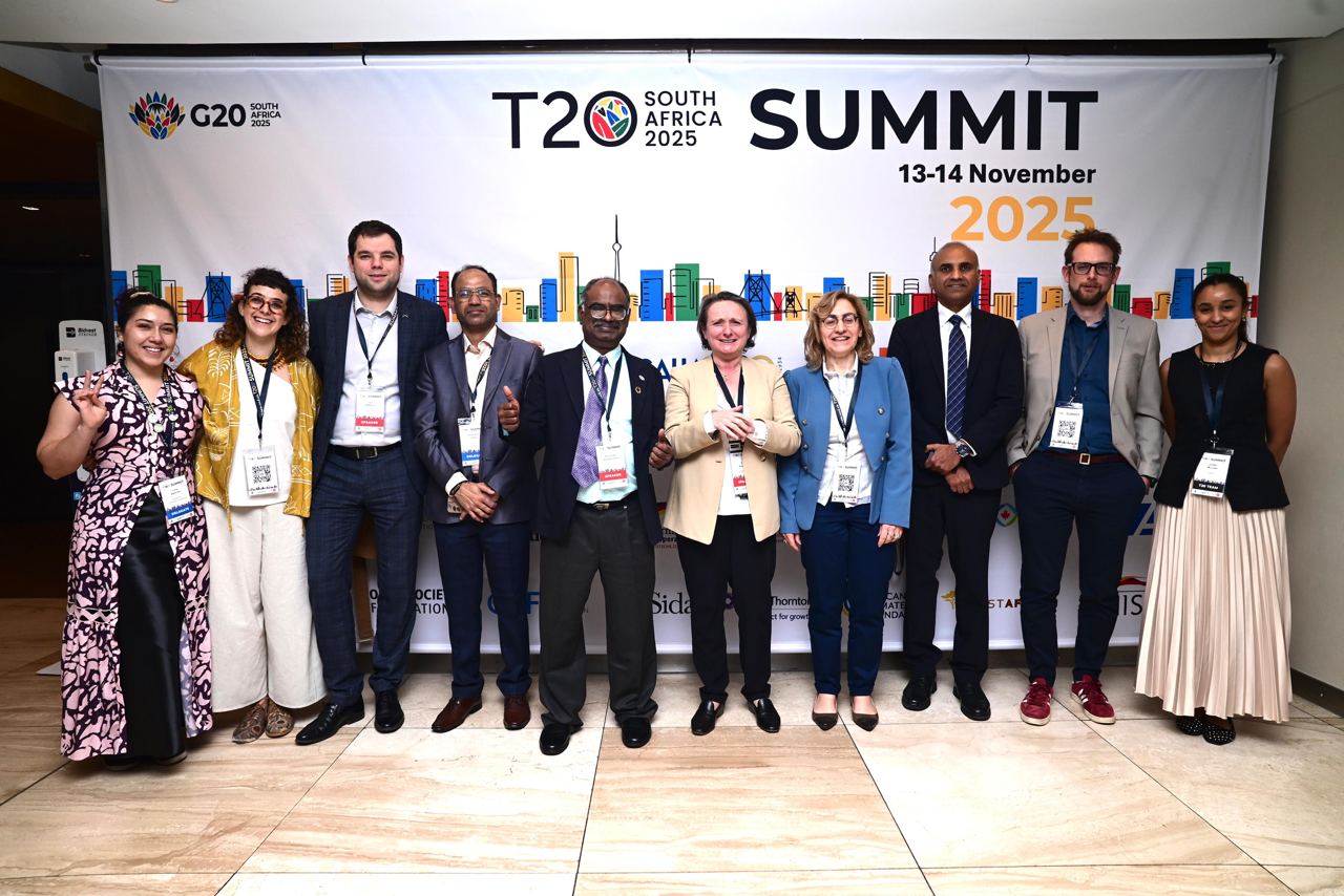 Игорь Макаров в ходе работы конференции экспертного трека G20 в Йоханнесбурге, ЮАР